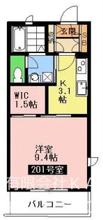 ブランシェール【2階】の間取り