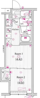 ガーラ元住吉グランドステージ【5階】の間取り