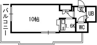 Lennon Terraza6 3【4階】の間取り
