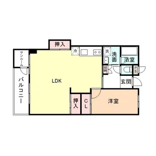 北野ハイツ【2階】の間取り