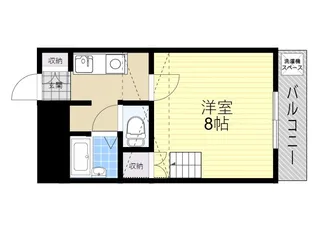 エステート明和1【1階】の間取り