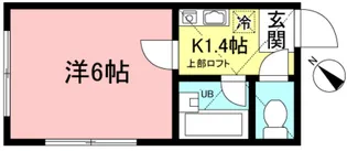 フラット2【1階】の間取り