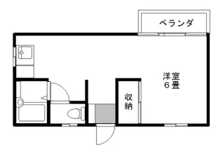 メゾン櫛引【2階】の間取り