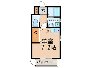 Lape・天美【1階】の間取り