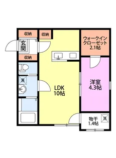 Luce(ルーチェ)II【1階】の間取り