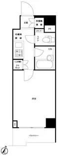ルーブル大森山王弐番館【3階】の間取り