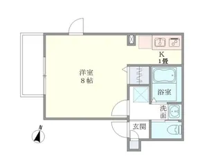 LYNX北千住A棟【1階】の間取り