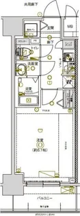 CREST TAPP新栄【4階】の間取り
