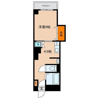 東都向島コーポ【1階】の間取り