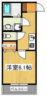 プリズム8番館【2階】の間取り