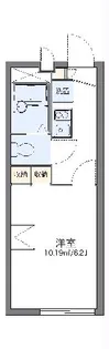 レオパレス三浦海岸A【1階】の間取り