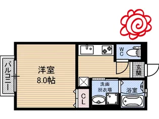 ハイムトーリア【1階】の間取り