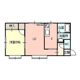 ヴェルデ・シンフォニー【2階】の間取り