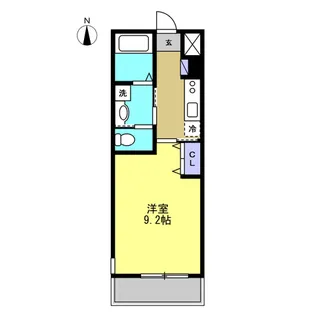 ハピーハウス【2階】の間取り