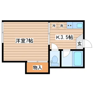 グリーンヒルズ【2階】の間取り