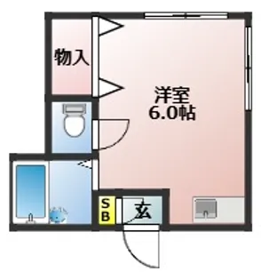 ナチュレ東池袋【1階】の間取り