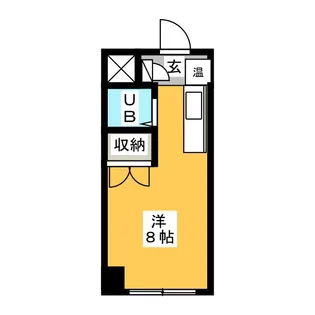 サンシャワーハウス【4階】の間取り