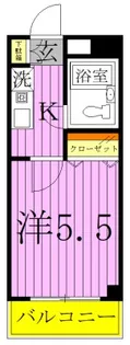 アルカディア【3階】の間取り