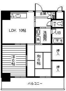 アペックス古淵【3階】の間取り
