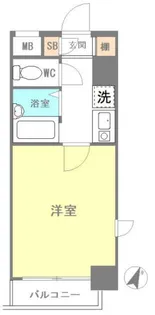 グランヴァン町田【5階】の間取り