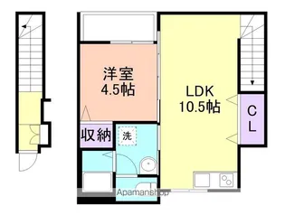 TJ鳴神【2階】の間取り