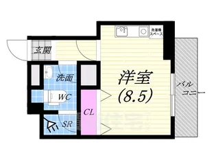 ガーデン協和【2階】の間取り