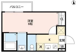 SQB(エスキュービー)【1階】の間取り