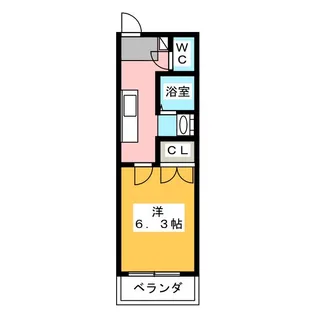 ガーデンプレイスSK【3階】の間取り