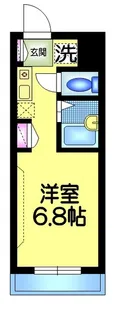 ブルーウィング【4階】の間取り