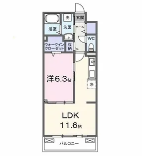 マホロバII【2階】の間取り