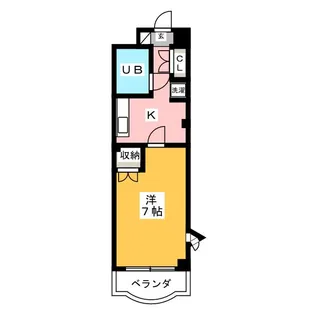 メゾネットカメリア【3階】の間取り
