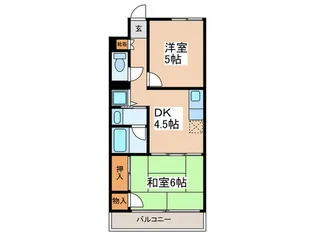 レソール千川北【2階】の間取り