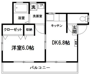 メゾン ヤマダ【2階】の間取り