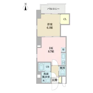 Stella domus【6階】の間取り