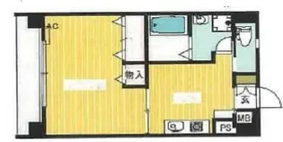 東一コーポ【4階】の間取り