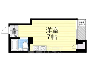フローラハイツ千代崎【2階】の間取り