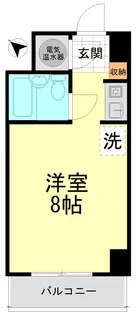シティマンション赤坂【7階】の間取り