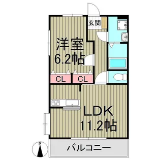 Precious Stage【5階】の間取り