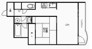 ルシーヌ南熱海【2階】の間取り