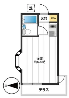 Garden Square【1階】の間取り