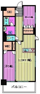 デュオステージ浦和岸町【5階】の間取り