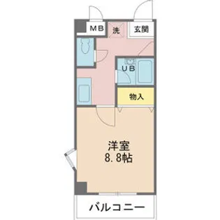 エスポワール21【4階】の間取り