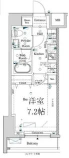 スクエアシティ西台AZ【3階】の間取り