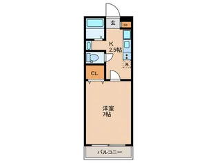 リバ-ウィンズ【2階】の間取り