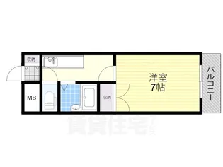 第5中本ビル【2階】の間取り