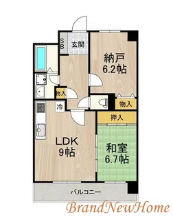 グレースコート【4階】の間取り