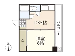 ウィンディア富士見町II番館【4階】の間取り