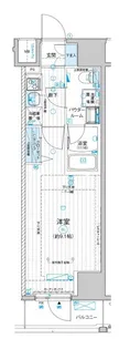 メインステージ入谷IV【2階】の間取り