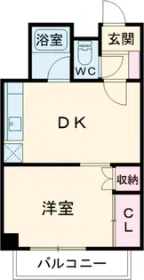セルダム弦巻【2階】の間取り