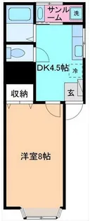 エミネンスシミズII【2階】の間取り
